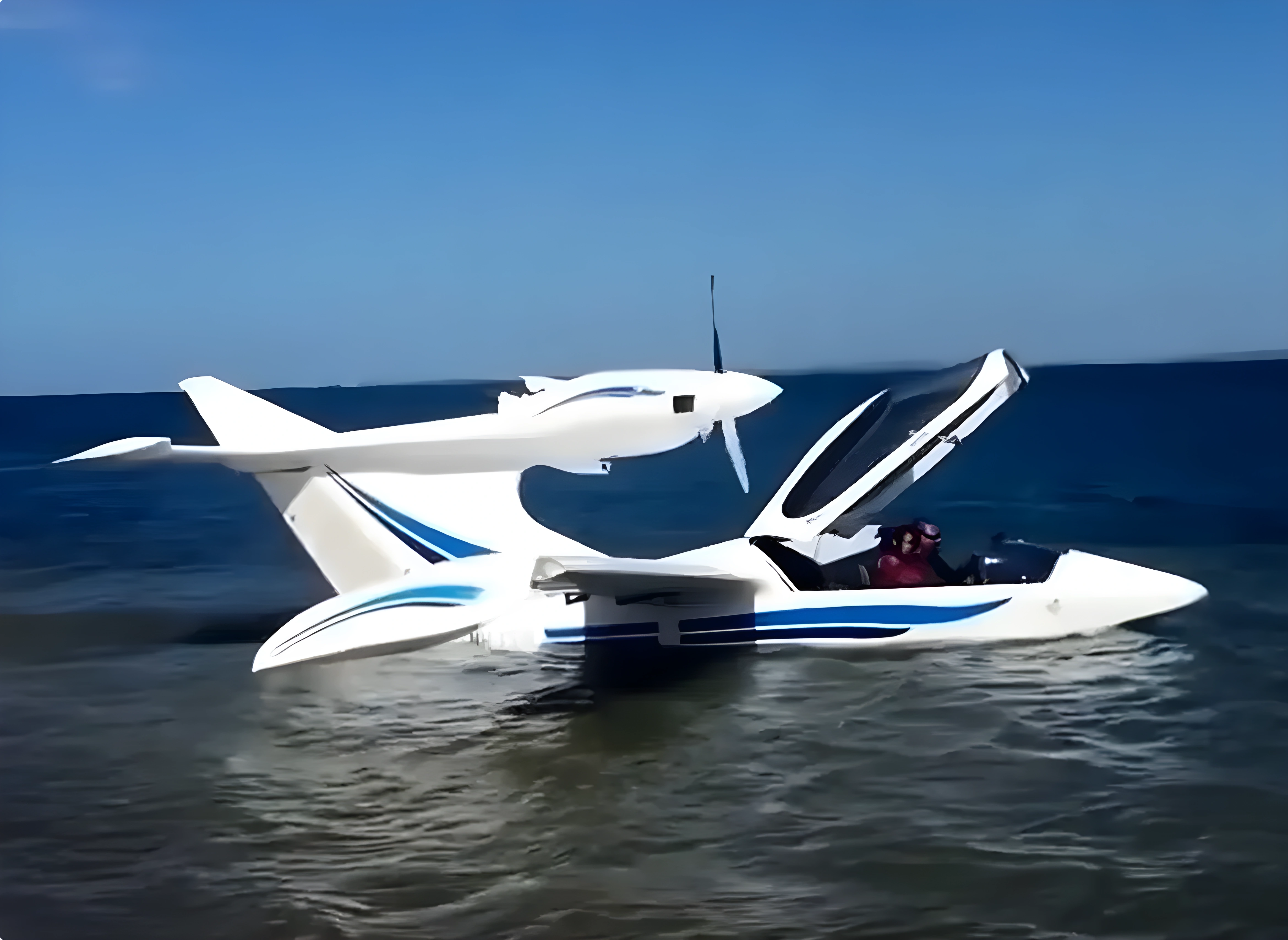 Seawind Aircraft on Water
